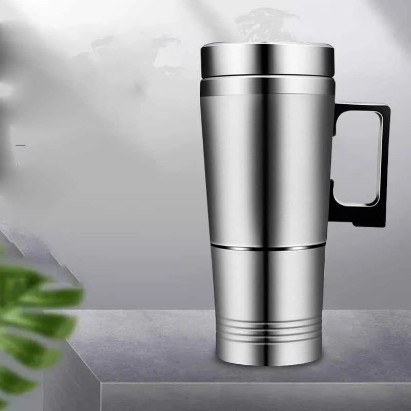 Electric Car & Travel Heating Mug for Coffee & Water