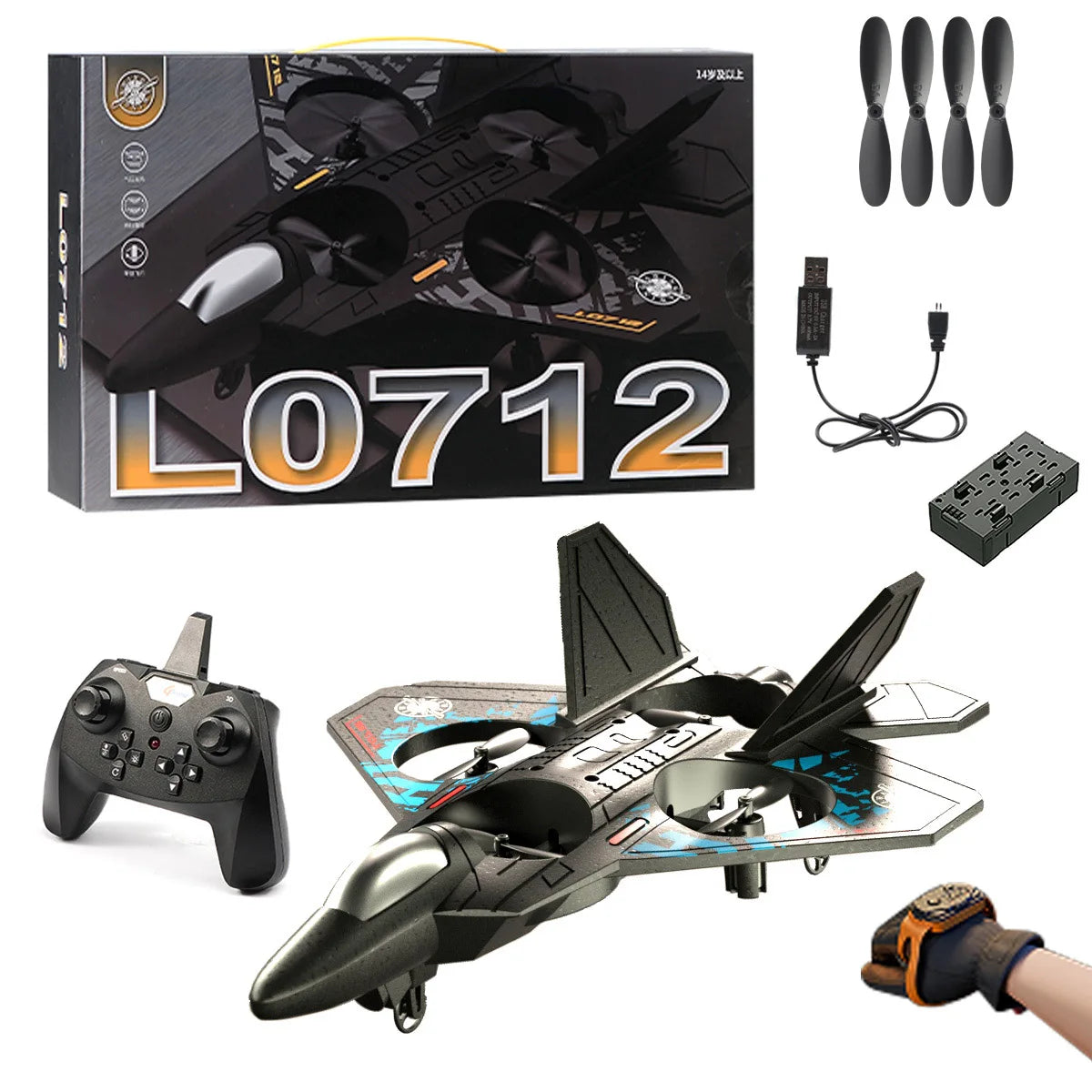 Remote Control Aircraft - L0712 RC Plane 2.4G